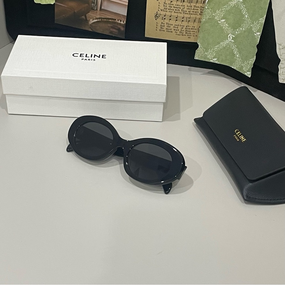 Celine Black Sunglasses 😘😘😘